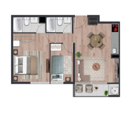 Planta Modelo F